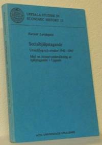 Socialhjälpstagande. Utveckling och orsaker…