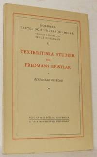 Textkritiska studier till Fredmans epistlar.