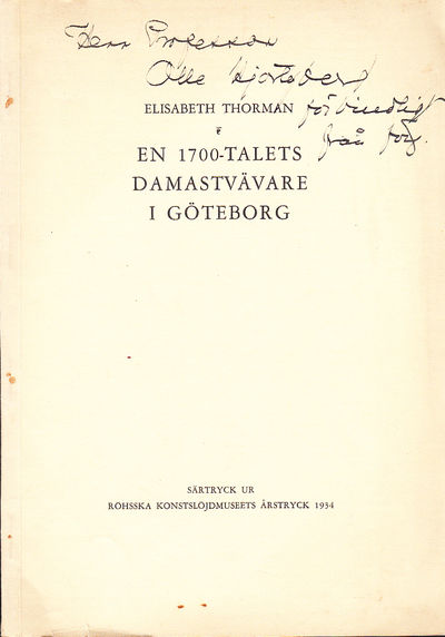 En 1700-talets damastvävare [Magnus Lindquist] i…