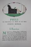 View Image 4 of 8 for Phili ou Par-de-la le Bien et le Mal; Conte Moral orné d'Aquarelles Inventory #004659