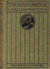 Thomas Carlyle PEOPLE'S BOOKS SERIES # 56