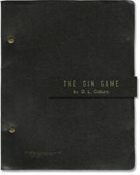 The Gin Game (Original script for the 1977 play, Hume Cronyn&#039;s copy) by Nichols, Mike (director); D.L. Coburn (playwright); Hume Cronyn, Jessica Tandy (starring) - 1975