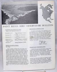 Point Reyes Bird Observatory Bulletin