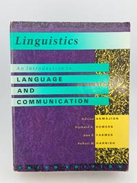 Linguistics: An Introduction to Language and Communication