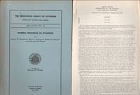 GEOLOGICAL SURVEY OF WYOMING, Bulletin No. 50, Mineral Sources of Wyoming [and] Geologic and Water-Supply Reports and Maps, The.