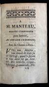 View Image 3 of 6 for Les Manteaux. Recueil Inventory #4391