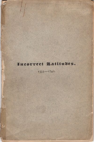Boston: Privately Printed, 1882. 