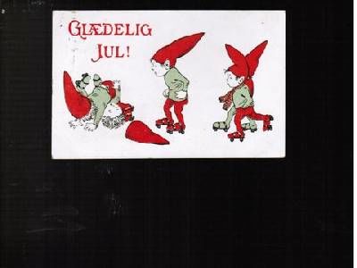 Julepostkort / Christmas card.