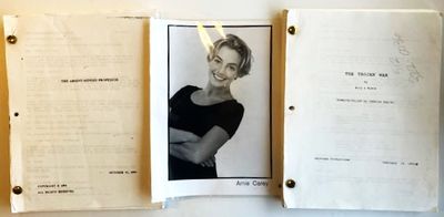 Uncommon Archive of Thirteen Classic '90s American Film and Television Screenplays from the Collection of Actress Amie Carey, Including Early Printings of Mimic, My Best Friend's Wedding, Pleasantville and Flubber