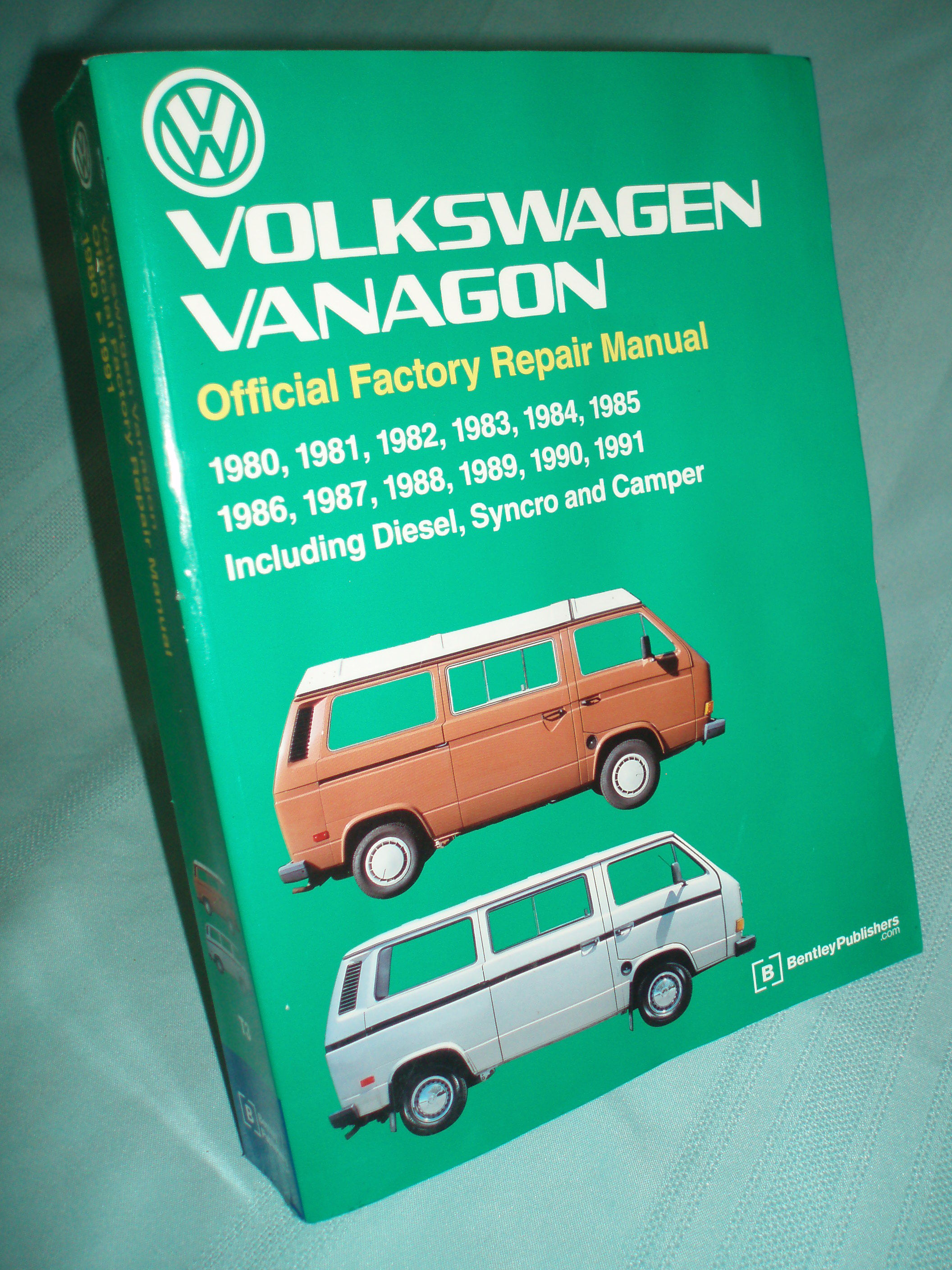 9780837603360 - Volkswagen Vanagon Official Factory Repair Manual 1980-1991 Including Diesel Syncro and Camper (Volkswagen) by Volkswagen of America
