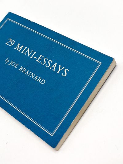 29 MINI-ESSAYS