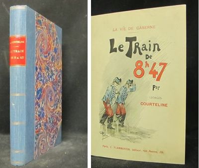 Le train de 8 h. 47. Illustrations en couleurs…