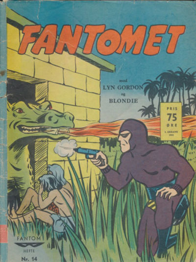 FANTOM-HEFTE.  Fantomet med Lyn Gorden og Blondie.