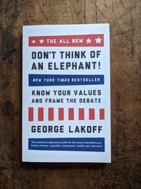 Don't Think of an Elephant! Know Your Values and Frame the Debate