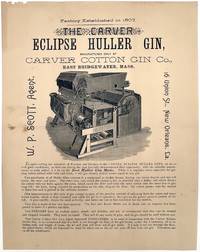 The Carver Eclipse Huller Gin