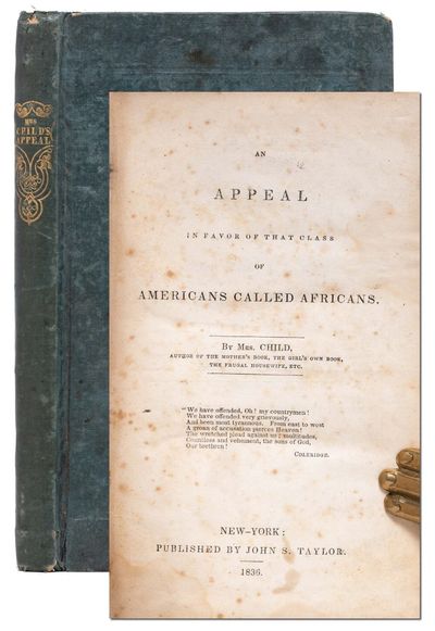 An Appeal in Favor of that Class of Americans Called Africans