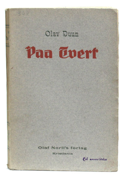 Paa Tvert.