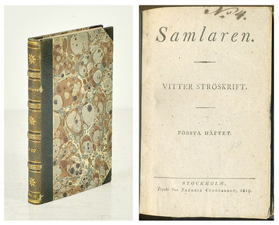 Samlaren. Vitter ströskrift. I-III.