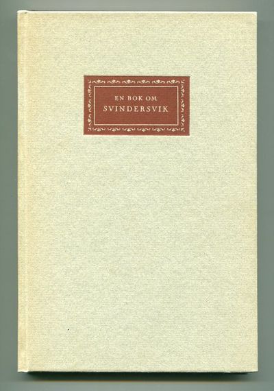 En bok om Svindersvik.