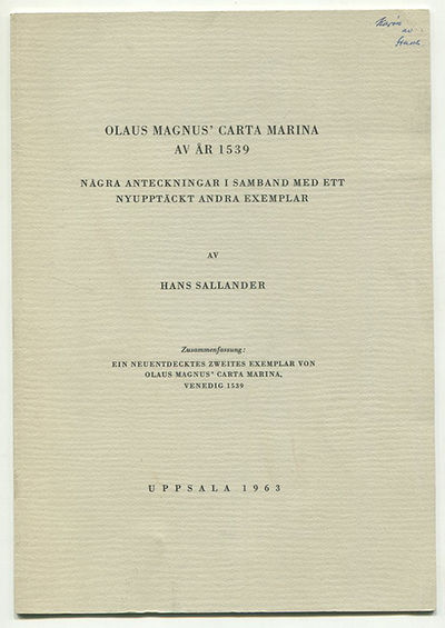 Olaus Magnus’ Carta Marina av år 1539. Några…
