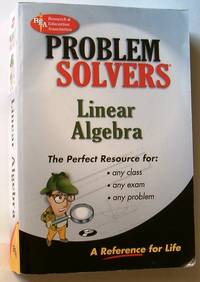 image of REA's PROBLEM SOLVERS - LINEAR ALGEBRA