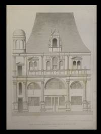 [Lithographie figurant :] La Faade de l'Htel de Mondrainville,  ancien Htel de la Monnaie...