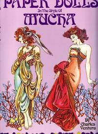 Paper Dolls in the Style of Mucha