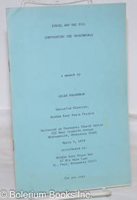cover of Israel and the PLO: confronting the unthinkable