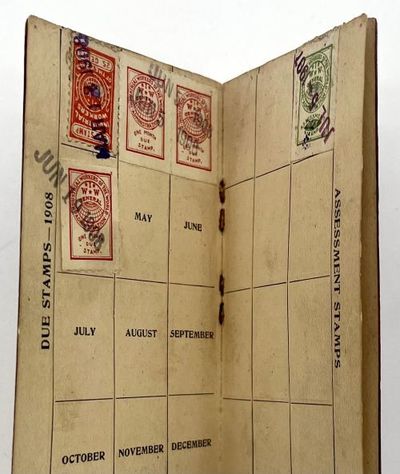 John Clince I.W.W. Membership Card,...; (photo 2)