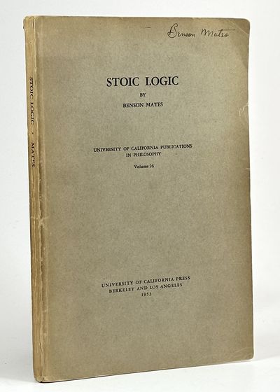 Stoic Logic.