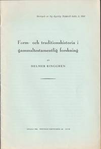 Form- och traditionshistoria i gammaltestmentlig…