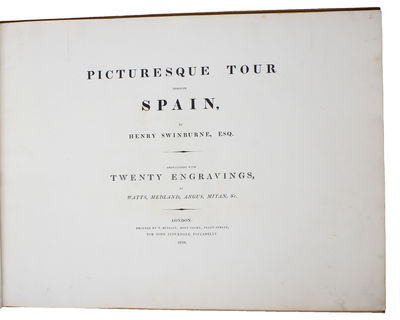 Picturesque Tour through Spain. Embellished with Twenty Engravings. By Watts, Medland, Angus, Mitan, &c. - [IN FINE CONTEMPORARY HANDCOLOURING] (photo 5)