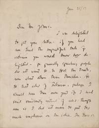 AUTOGRAPH LETTER SIGNED (ALS)