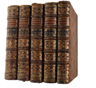 Histoire Naturelle, Générale et Particulière, avec la description du Cabinet du Roy (15 vols.) (+) Supplément à l'Histoire naturelle (6 vols) (+) Histoire naturelle des Oiseaux (9 vols) (+) Quadrupedes Ovipares et des Serpens (2 vols). 32 vols. - [FIRST "COMPLETE SURVEY OF NATURAL HISTORY IN POPULAR FORM" - PMM 198] (photo 13)