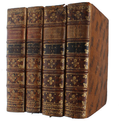 Histoire Naturelle, Générale et Particulière, avec la description du Cabinet du Roy (15 vols.) (+) Supplément à l'Histoire naturelle (6 vols) (+) Histoire naturelle des Oiseaux (9 vols) (+) Quadrupedes Ovipares et des Serpens (2 vols). 32 vols. - [FIRST "COMPLETE SURVEY OF NATURAL HISTORY IN POPULAR FORM" - PMM 198] (photo 10)
