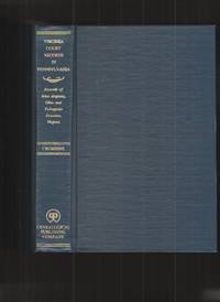 Virginia Court Records in Southwestern Pennsylvania by Crumrine, Boyd & Crumrine - 1974