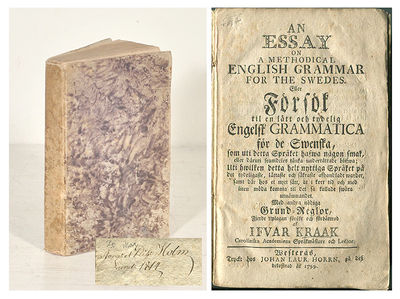 An essay on a methodical english grammar for the…