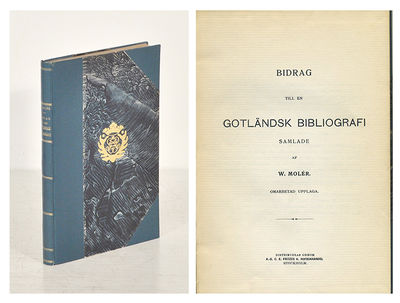 Bidrag till en gotländsk bibliografi. Omarbetad…