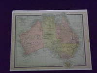 Map of Australia & Tasmania.