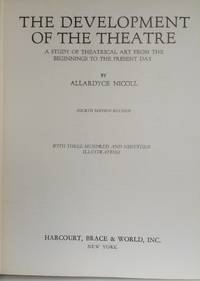 cover of The Development of the Theatre