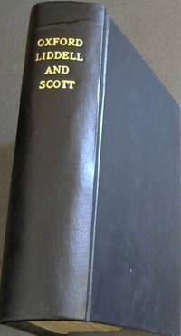 image of A Lexicon - abridged from Liddell and Scott's Greek-English Lexicon