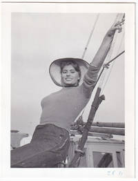 image of The River Girl (Collection of four vernacular snapshot test photographs of Sophia Loren for the 1954 film)