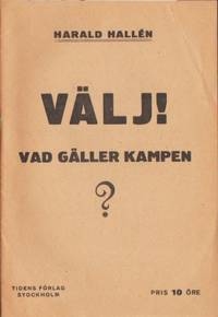 Välj! Vad gäller kampen?
