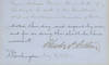 President Chester A. Arthur Sends Condolences to Grand Duke Frederick of Baden on the Death of His Relative, Margrave Maximilian