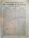 A Free Soil Broadsheet From Boston At The Time Of The 1852 Presidential Election; It Denounces The Fugitive Slave Law! America's Bill Of Abominations!! And Examines The Positions Of The Candidates Franklin Pierce, Winfield Scott And John P. Hale