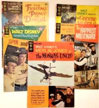 GOLD KEY COMICS WALT DISNEY SPIN & MARTY, GNOME MOBILE & MORE (5 issues)