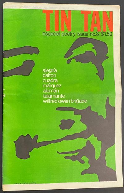 San Francisco: Tin Tan, 1976. 24p., 11x17 inches, stunning red, black and green Rupert Garcia graphi...