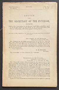 Letter from the Secretary of the Interior, transmitting letter of the Commissioner of the General Land Office, submitting report of the surveyor-general of New Mexico on the private land claim of the town of Albuquerque, with various papers relating thereto