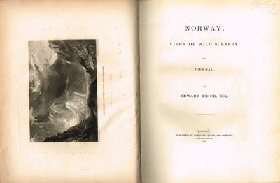 Norway. Views of Wild Scenery: and Journal.