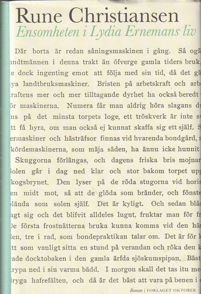 Ensomheten i Lydia Ernemans liv